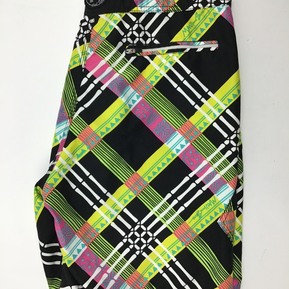 Maui and Sons Board Shorts Mens Size 34 Long (J)^ - Picture 2 of 4